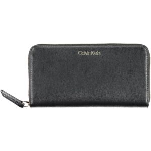 calvin klein czarny portfel damski