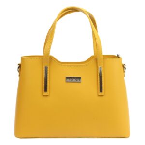 damska torebka skórzana kuferek do ręki miamore
