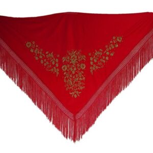 oryginalna hiszpańska husta flamenco pgrdrd (140 cm )