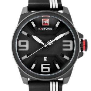 zegarek męski naviforce - nf9098 (zn045b) - black/white