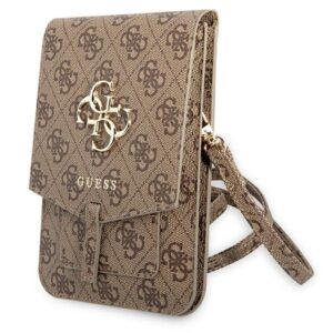 guess torebka guwbg4gfbr brązowy /brown 4g big logo