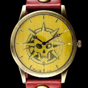 zegarek damski tayma - retro punk 32 -czerwony (zx594b)