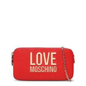 kopertówki marki love moschino model jc5609pp1gli0 kolor czerwony. torby damskie. sezon: wiosna/lato