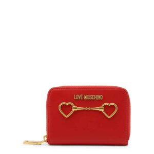 portfel marki love moschino model jc5667pp1flc0 kolor czerwony. akcesoria damskie. sezon: jesień/zima