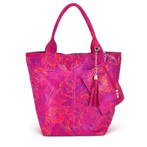 shopperbag torebka skórzana vp172 folk