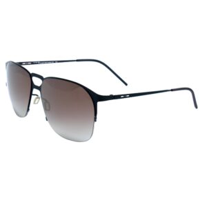 męskie okulary przeciwsłoneczne italia independent model 0211-009-000 (szkło/zausznik/mostek) 61/13/140 mm)