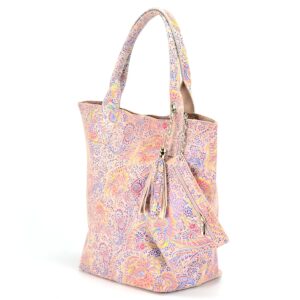 shopperbag torebka skórzana vp172 folk