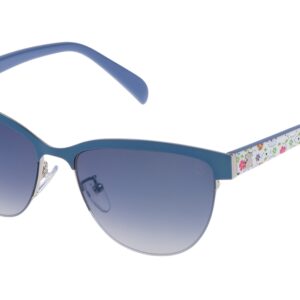 damskie okulary przeciwsłoneczne tous model sto314-570e70 (szkło/zausznik/mostek) 57/140/17 mm)