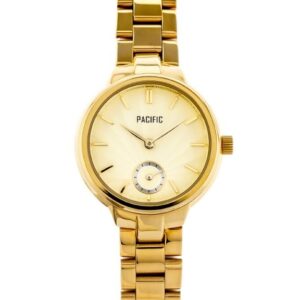 zegarek damski pacific x6006 - gold (zy623e)