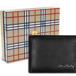 męski portfel pierre cardin tilak50 8806 skóra naturalna brązowy