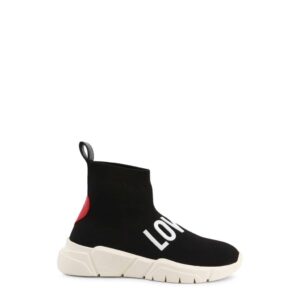 sneakersy marki love moschino model ja15123g1eiz8 kolor czarny. obuwie damskie. sezon: wiosna/lato