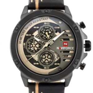 zegarek męski naviforce - nf9110 (zn047e) - black/graphite