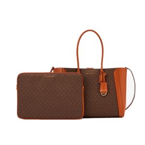 damska torebka z rączką michael kors model 35s2g6kt9bbrn (38x30x14cm )