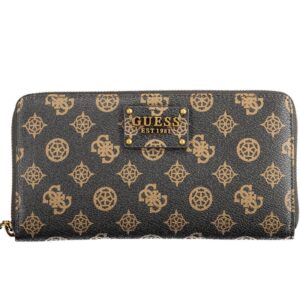 portfel damski guess jeans brązowy