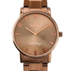 zegarek g. rossi - 10194b-2b3 (zg257f) brown + box