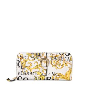 portfel marki versace jeans model 74va5pf1_zs597 kolor biały. akcesoria damskie. sezon: wiosna/lato