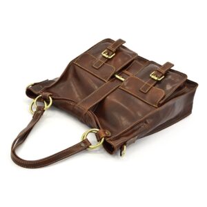 ekskluzywna torba na ramię shopperbag skórzany
