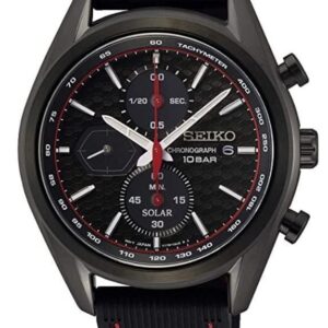 zegarek marki seiko model ssc777 kolor czarny. akcesoria męskie. sezon: cały rok