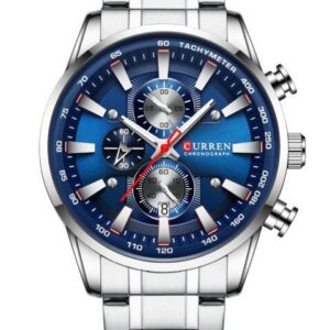 zegarek męski curren 8351 (zc022a) chronograf +box