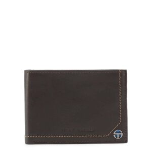 portfel marki sergio tacchini model k50ttmp038 kolor brązowy. akcesoria męskie. sezon: cały rok