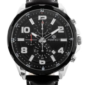 zegarek męski perfect ch05l - chronograf (zp353c) + box