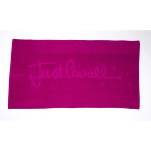 recznik plażowy marki just cavalli beachwear model d85 15grbc kolor różowy. akcesoria męskie. sezon: