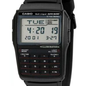 zegarek męski casio vintage databank dbc-32-1a (zd162a)