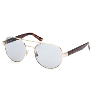 męskie okulary przeciwsłoneczne web eyewear model we0313-5632w (szkło/zausznik/mostek) 56/20/140 mm)
