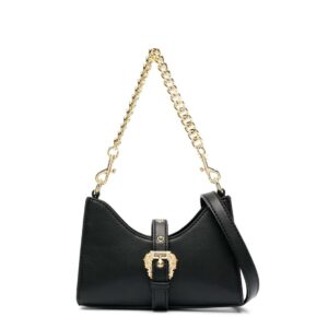 torebka marki versace jeans model 74va4bft_zs412 kolor czarny. torby damskie. sezon: wiosna/lato