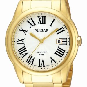 zegarek marki pulsar model ps91 kolor zółty. akcesoria męskie. sezon: cały rok