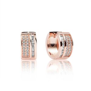 damskie kolczyki wkrętki sif jakobs model e1028-cz-rg (1,5cm )