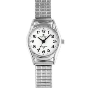 zegarek damski perfect x133 (zp880a) silver - gumka