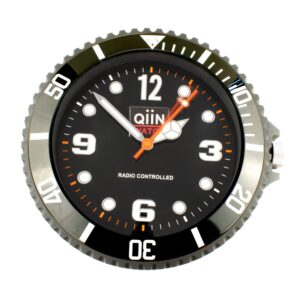 uniwersalny zegarek qiin model qn-wc-bk-dcf (28,5x28,5cm)