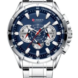 zegarek męski curren 8363 (zc018a) - chronograf