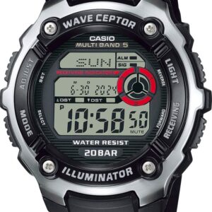 zegarek marki casio model wv-200 kolor czarny. akcesoria męskie. sezon: cały rok