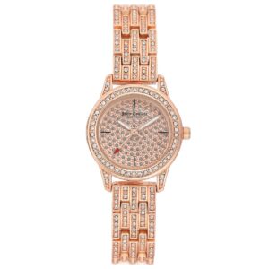 damski zegarek juicy couture model jc1144pvrg (25mm)