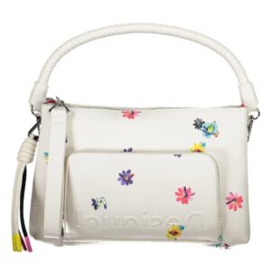 torba desigual damska biała
