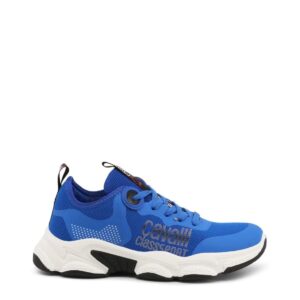 sneakersy marki cavalli class model cm8635 kolor niebieski. obuwie męskie. sezon: wiosna/lato