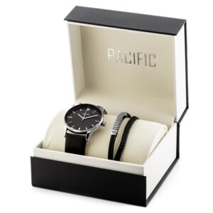 zegarek męski pacific x0091-07 - komplet prezentowy (zy094b)
