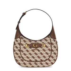 torby naramienne marki guess model izzy_hwjb86_54020 kolor brązowy. torby damskie. sezon: wiosna/lato