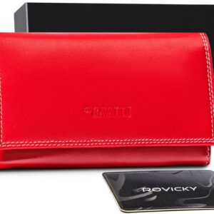 skórzany damski portfel cavaldi rd-07-gcl multi