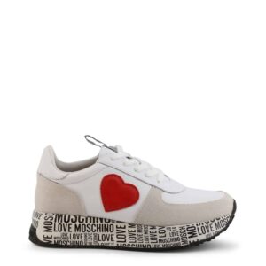 sneakersy marki love moschino model ja15364g1eia4 kolor biały. obuwie damskie. sezon: wiosna/lato