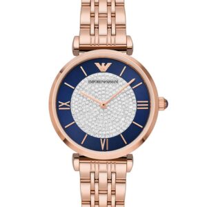 zegarek damski emporio armani ar11423 - gianni t-bar (zi511c)