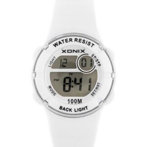 zegarek damski xonix ke-001 - wodoszczelny z  iluminatorem (zk541b)
