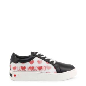 sneakersy marki love moschino model ja15023g1bia kolor czarny. obuwie damskie. sezon: jesień/zima