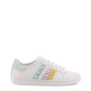 sneakersy marki guess model jacobb-fl6jcb-lea12 kolor biały. obuwie damskie. sezon: wiosna/lato