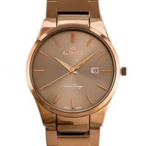 zegarek g. rossi - 8245b2-2b3 (zg259f) brown + box