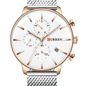 zegarek męski curren 8339 (zc015b) - chronograf
