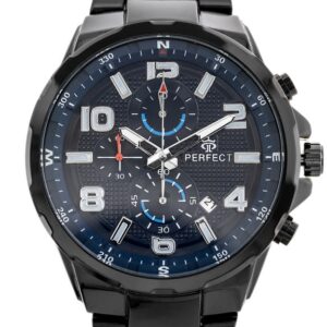 zegarek męski perfect ch05m - chronograf (zp357e) + box