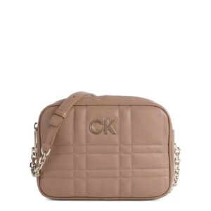 torby na ramię marki calvin klein model k60k609859 kolor brązowy. torby damskie. sezon: jesień/zima